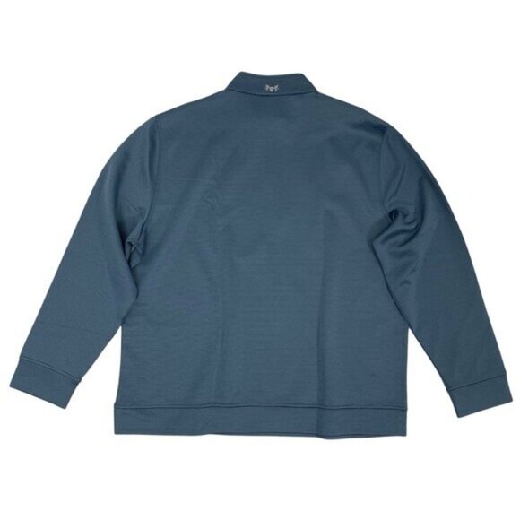 Hickey Freeman Quarter Zip Sweatshirt XXL Blue Golf Mens Casual - Picture 3 of 5